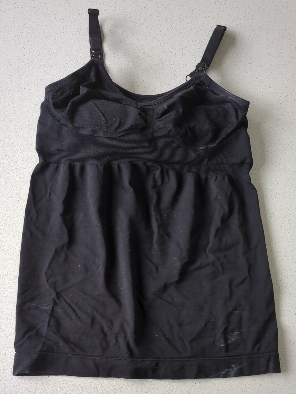 Kindred Bravely Black Nursing Camisole with Built-In Support